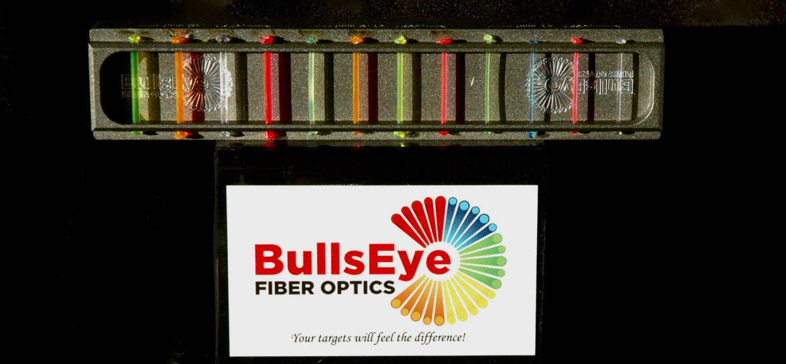 Fiberoptic replace rods sight fiber optic bright .060 .040 mm 6 colors