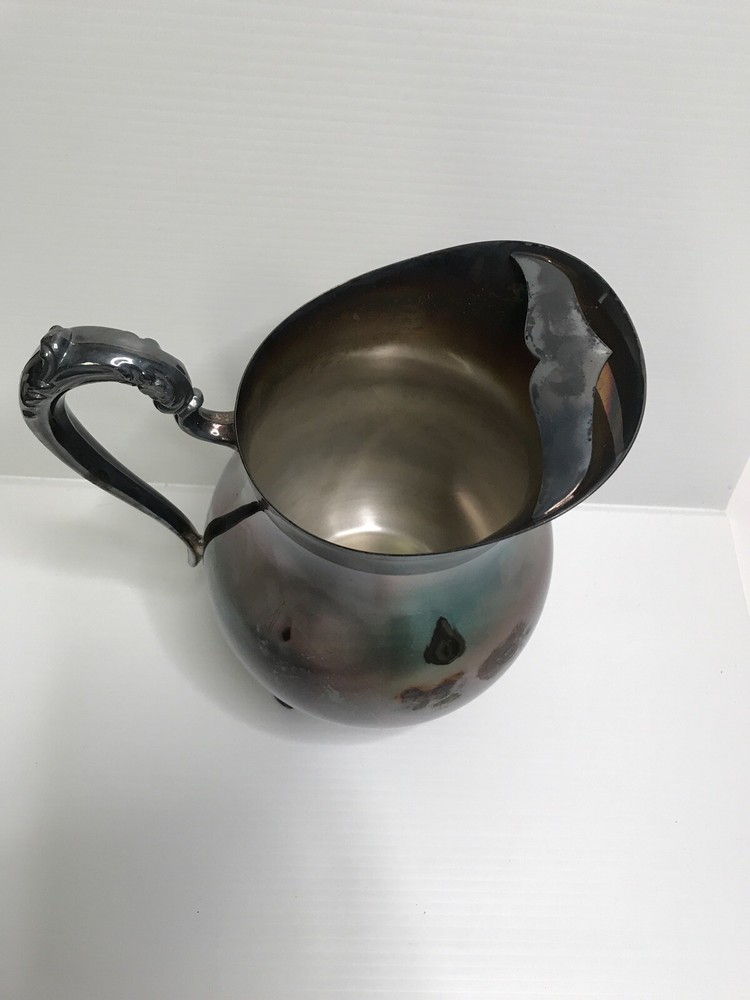 F. B. ROGERS SILVER CO SILVERPLATE WATER PITCHER Silver Plated