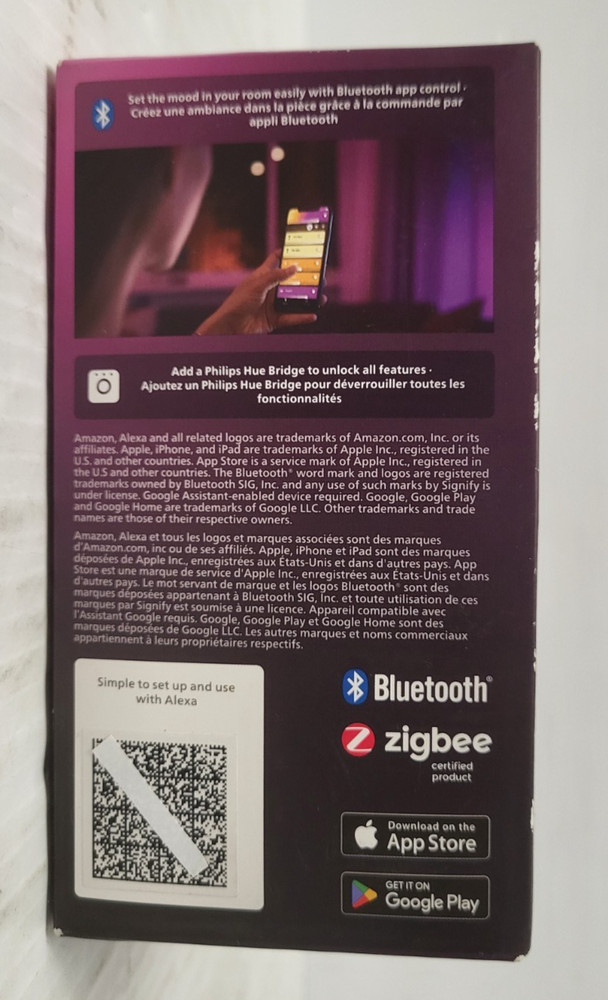 (N92363-6) Philips Lightstrip Plus Base V4 80" Smart Lights