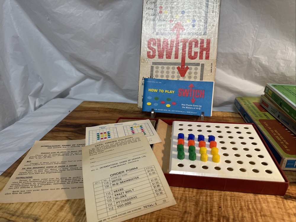 Brain teaser- Strategy puzzle lot. All complete.