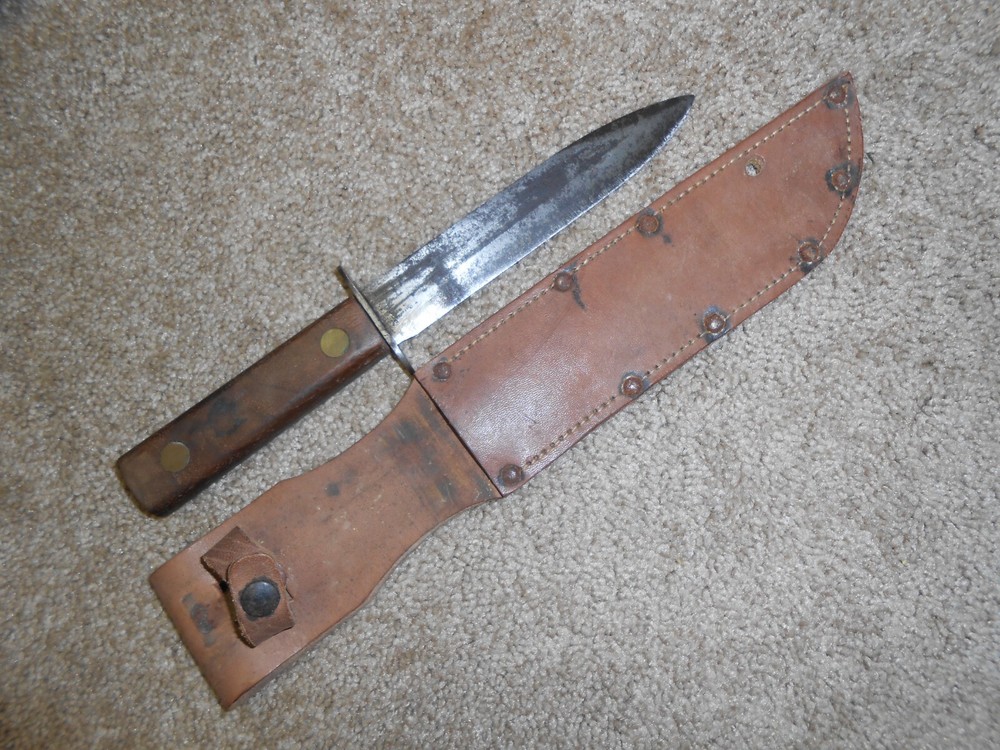 WW2 WWII U.S. Made Knife Fixed Blade Combat Dagger