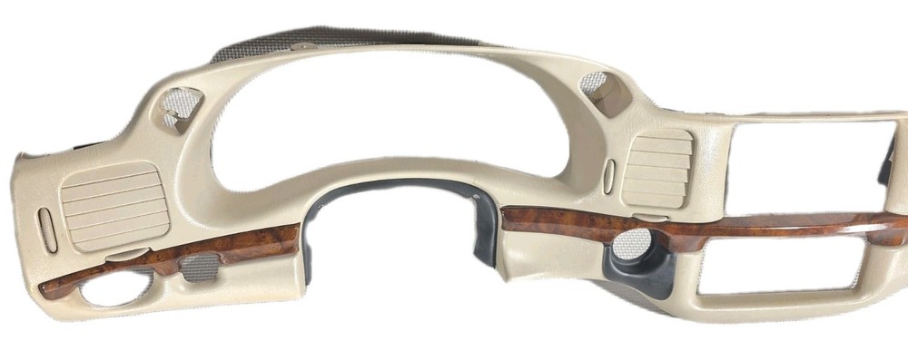 00-05 Chevy Impala Dash Bezel Instrument Cluster Beige Tan