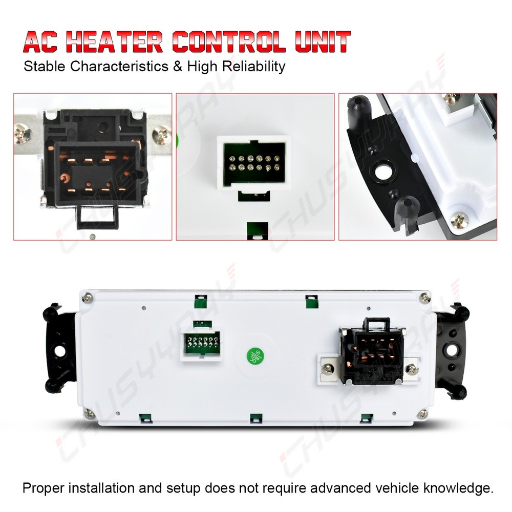 Heater A/C AC Climate Control Module For 2000-2002 GMC YUKON