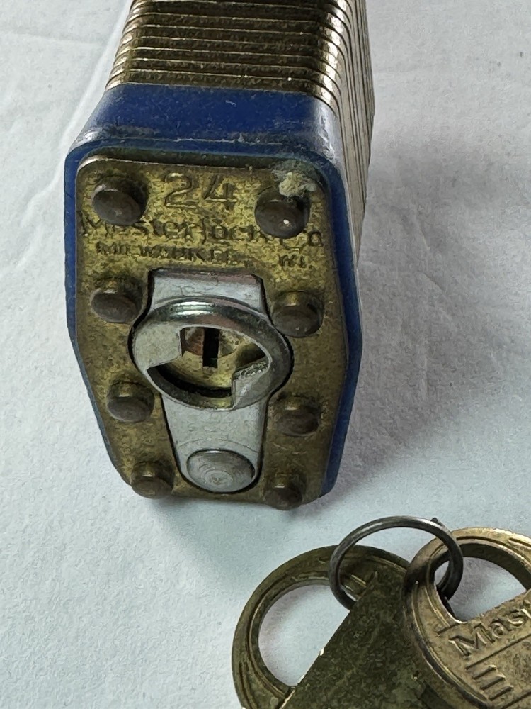 Vintage Masterlock 24 Padlock - Used