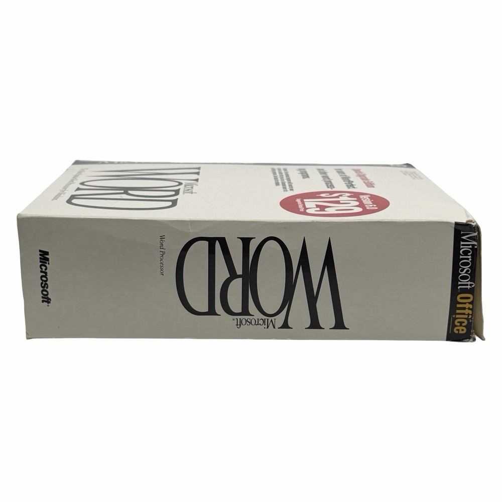 Microsoft Word Version 6.0 Special Upgrade Edition for Windows 3.5” High Density