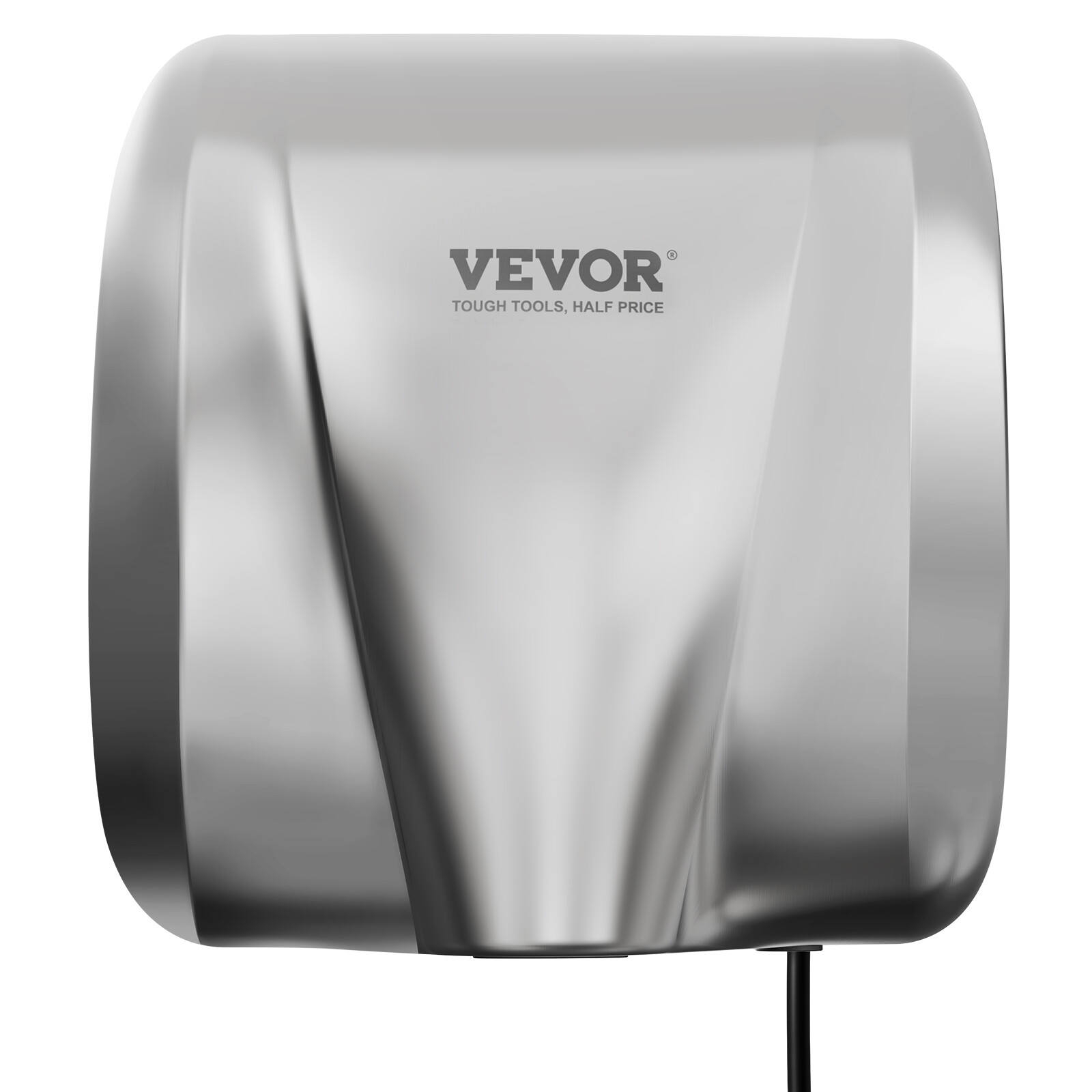 VEVOR 1300W Hand Dryer Commercial Household Automatic High Speed Stainless Steel