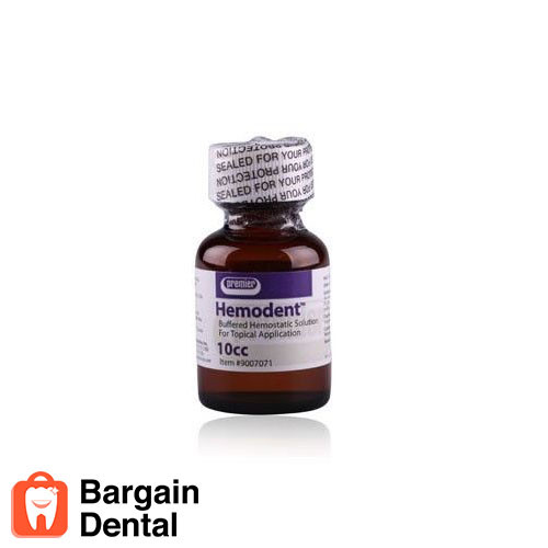 Premier Hemodent Buffered Hemostatic Sol. Topical Application 10cc