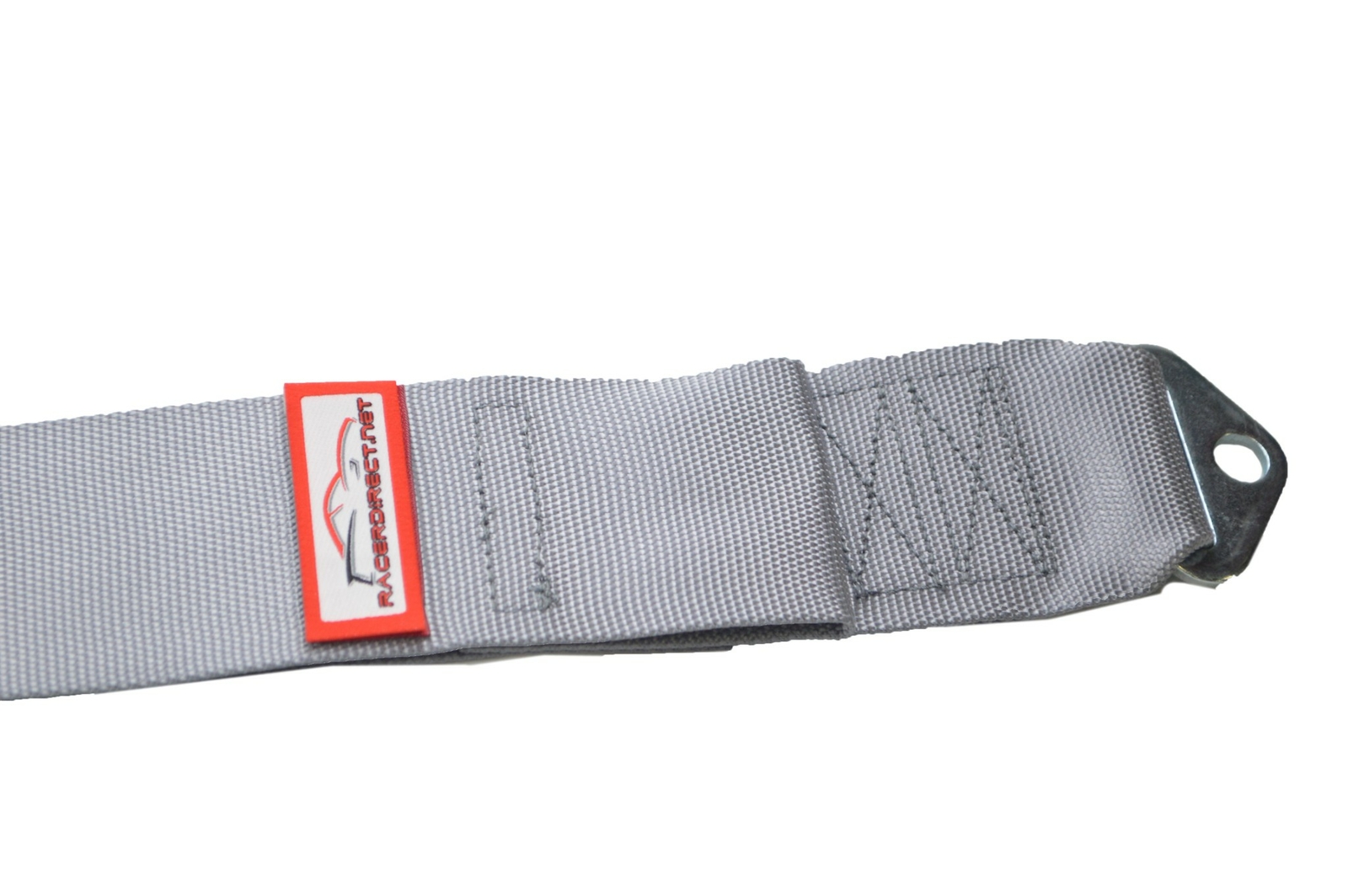 SILVER GRAY RACING HARNESS SEAT BELT 5 POINT SFI 16.1 CAM LOCK BOLT IN SCCA