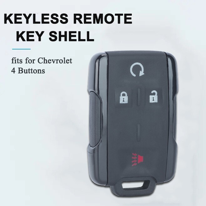 Replacement For Chevy Silverado GMC Sierra Keyless Entry Remote Key Shell Case