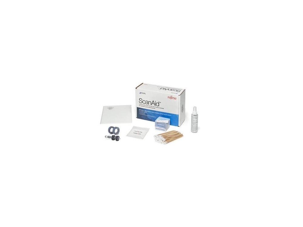 Fujitsu ScanAid Cleaning Kit - For Scanner