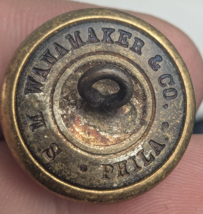 1870-90s - N.S. Company Employee Uniform Button Original- B20C