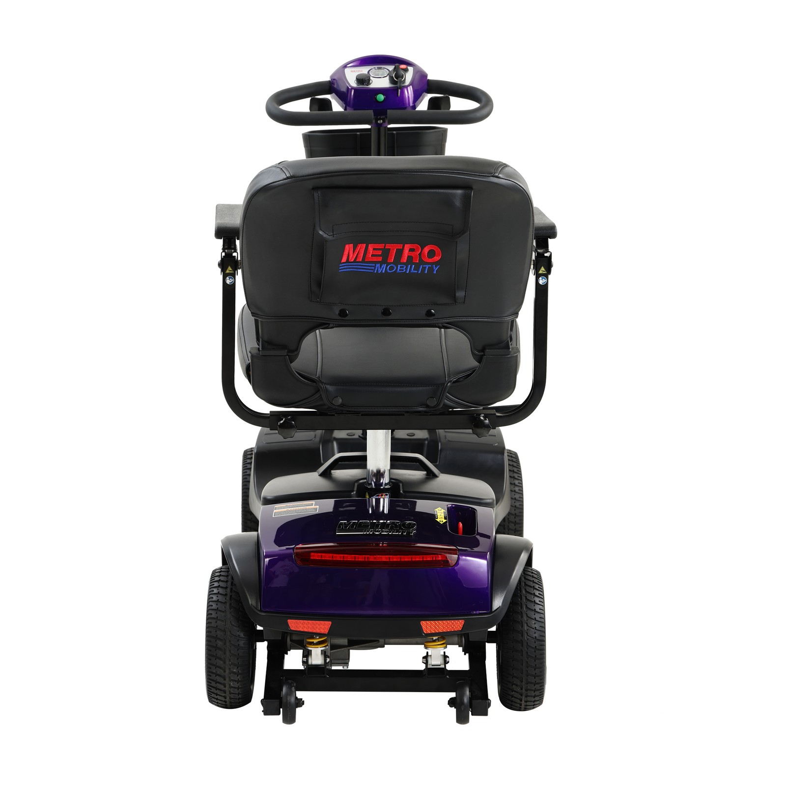 METRO 4 Wheel Travel Mobility Scooter with 300W Motor for Adult-300lbs, Purple