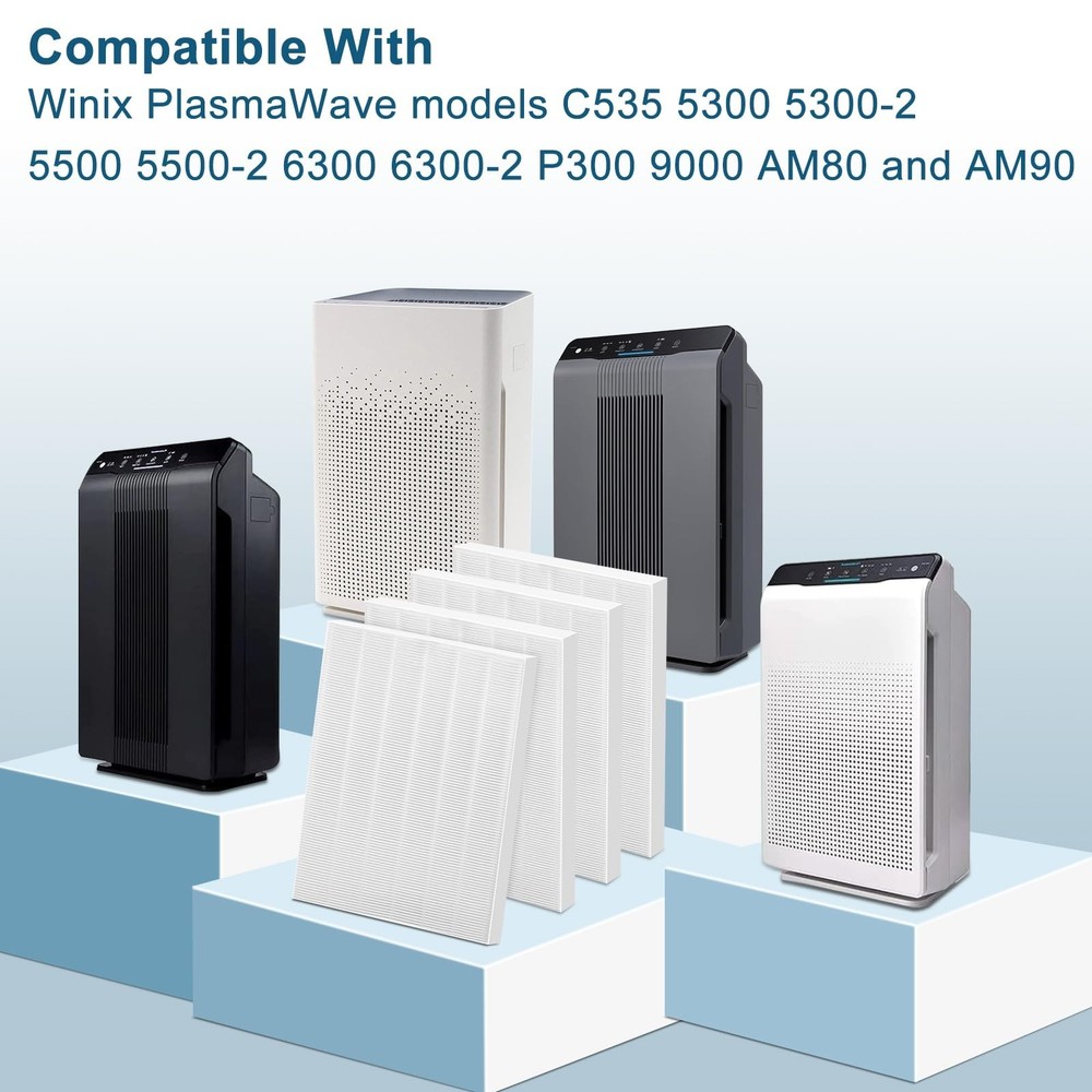 True High Efficiency C535 Replacement 115115 Filter A Compatible with Winix P...