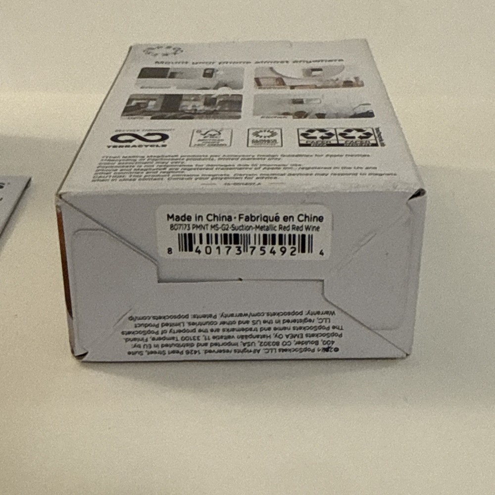 PopSockets Multi-Surface Suction Phone Mount, Detachable Surface Mount