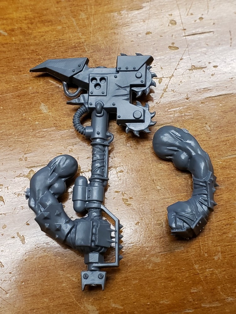 Warhammer 40k Ork Bits Nobz Big Choppa A