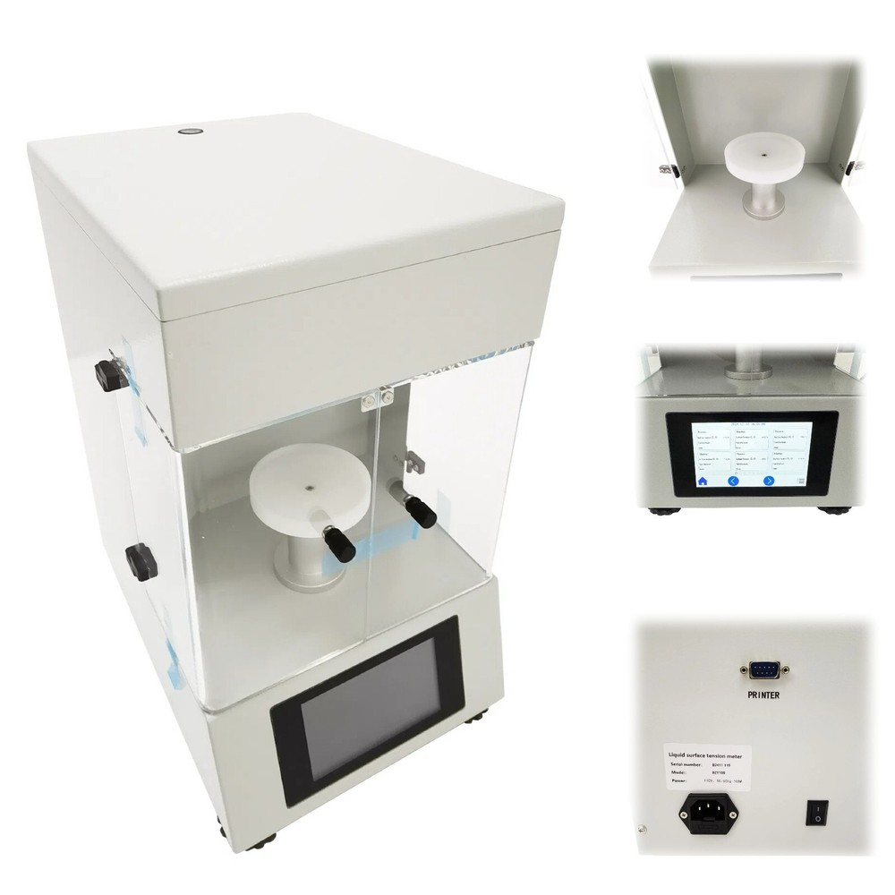 Automatic Liquid Surface/Interfacial Tensiometer 110V 0-1000mN/m Range