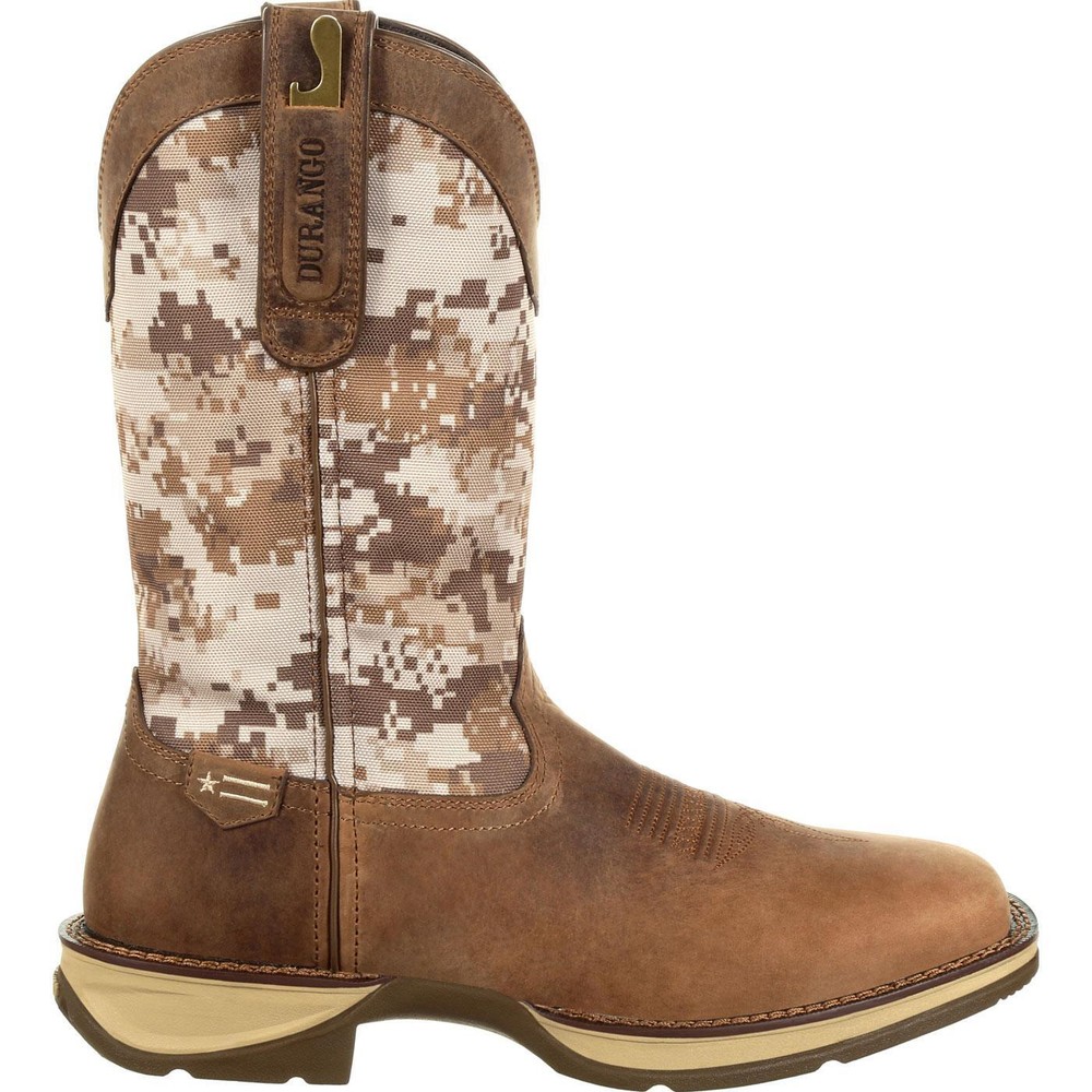 Rebel™ by Durango® Desert Camo Pull-on Western Boot