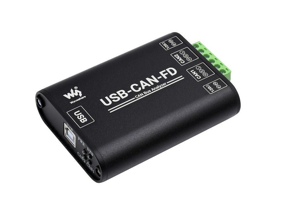 Waveshare Industrial Grade CAN/CAN FD Bus Data Analyzer USB To CAN FD Adapter