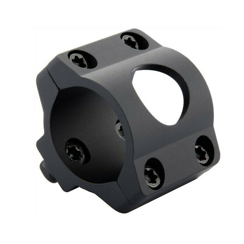 Tactical M-LOK Offset Light Mount 1" Ring Mount for Flashlight Scope MLOK Rail