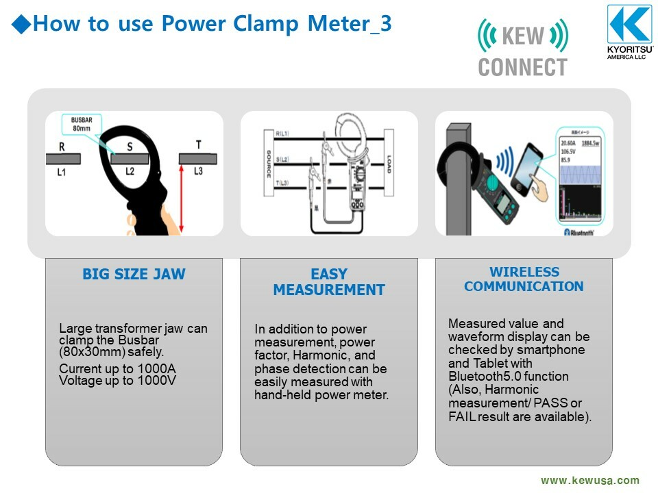 KYORITSU 2060BT (Clamp Power Meter)