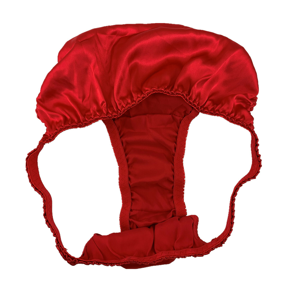 4 Pcs Lot Womens Sexy String Satin Bikinis Panties Silky Briefs Underwear,S-2XL