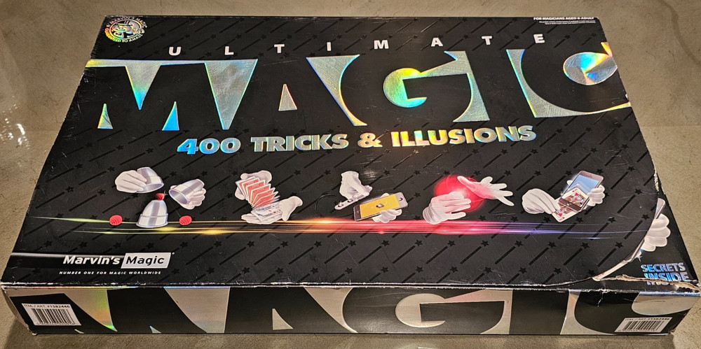 Marvin's Magic Ultimate Magic 400 Tricks & Illusions The Complete Magic Show