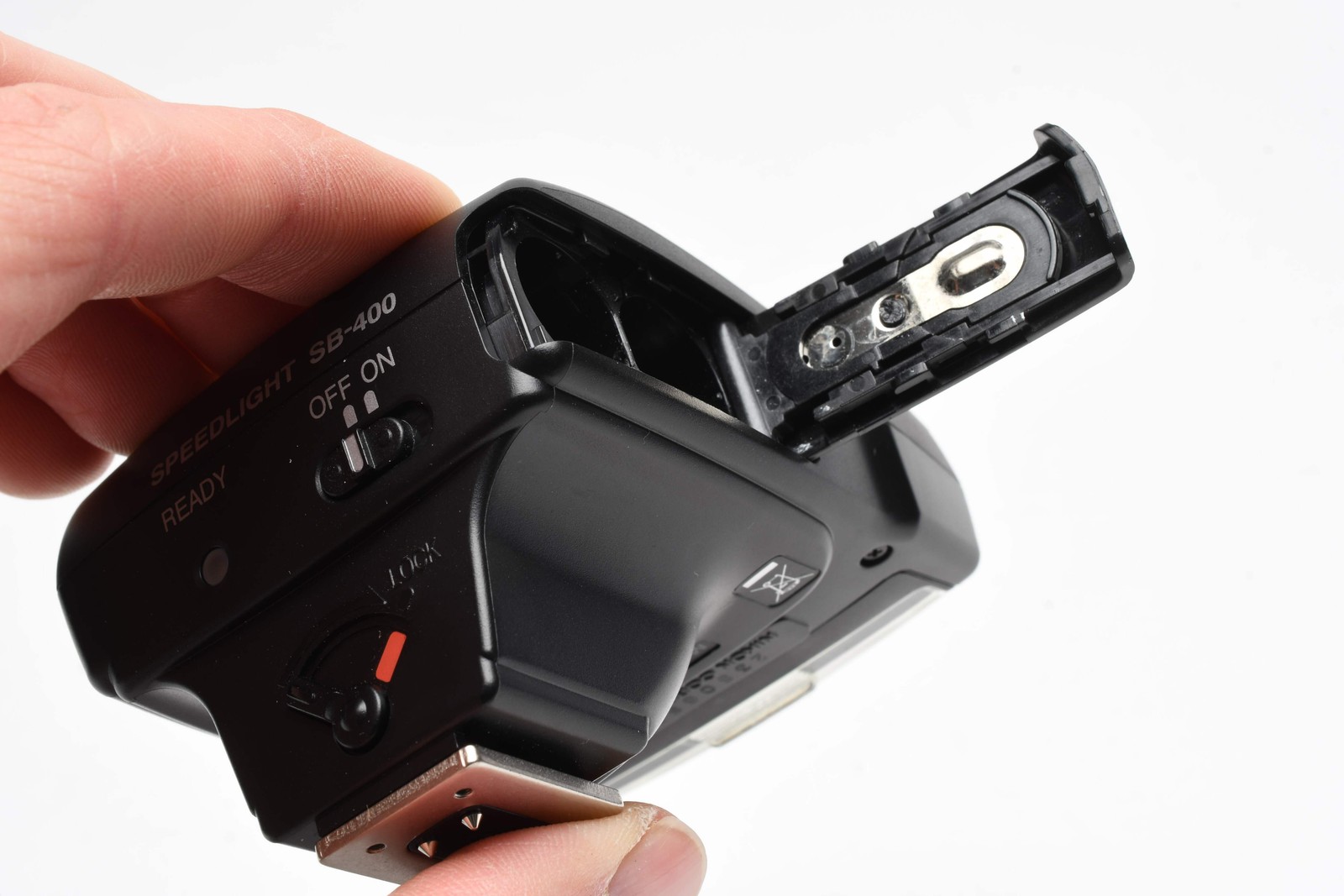 Nikon Speedlight SB-400 flash, Tested, Nice & Clean, w/case, Great!