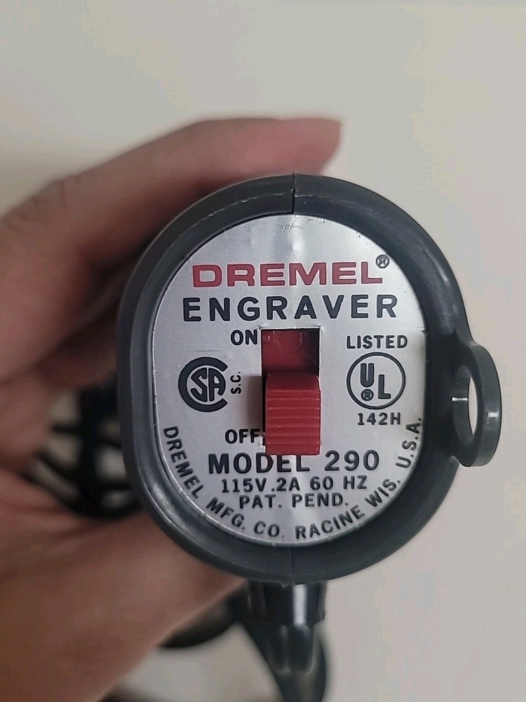 DREMEL MODEL 290 VARIABLE SPEED HANDHELD ELECTRIC ENGRAVER