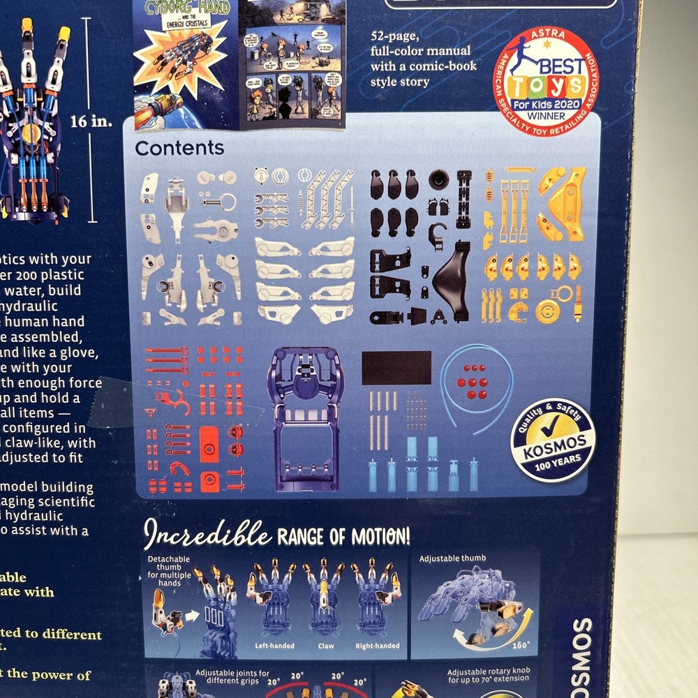 Thames & Kosmos 620501 Mega Cyborg Hand Kit - Multicolor