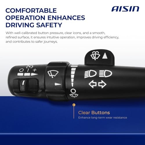 AFTERMARKET TSSH-00347 Turn Signal Switch Multi-Function Combination Switch -