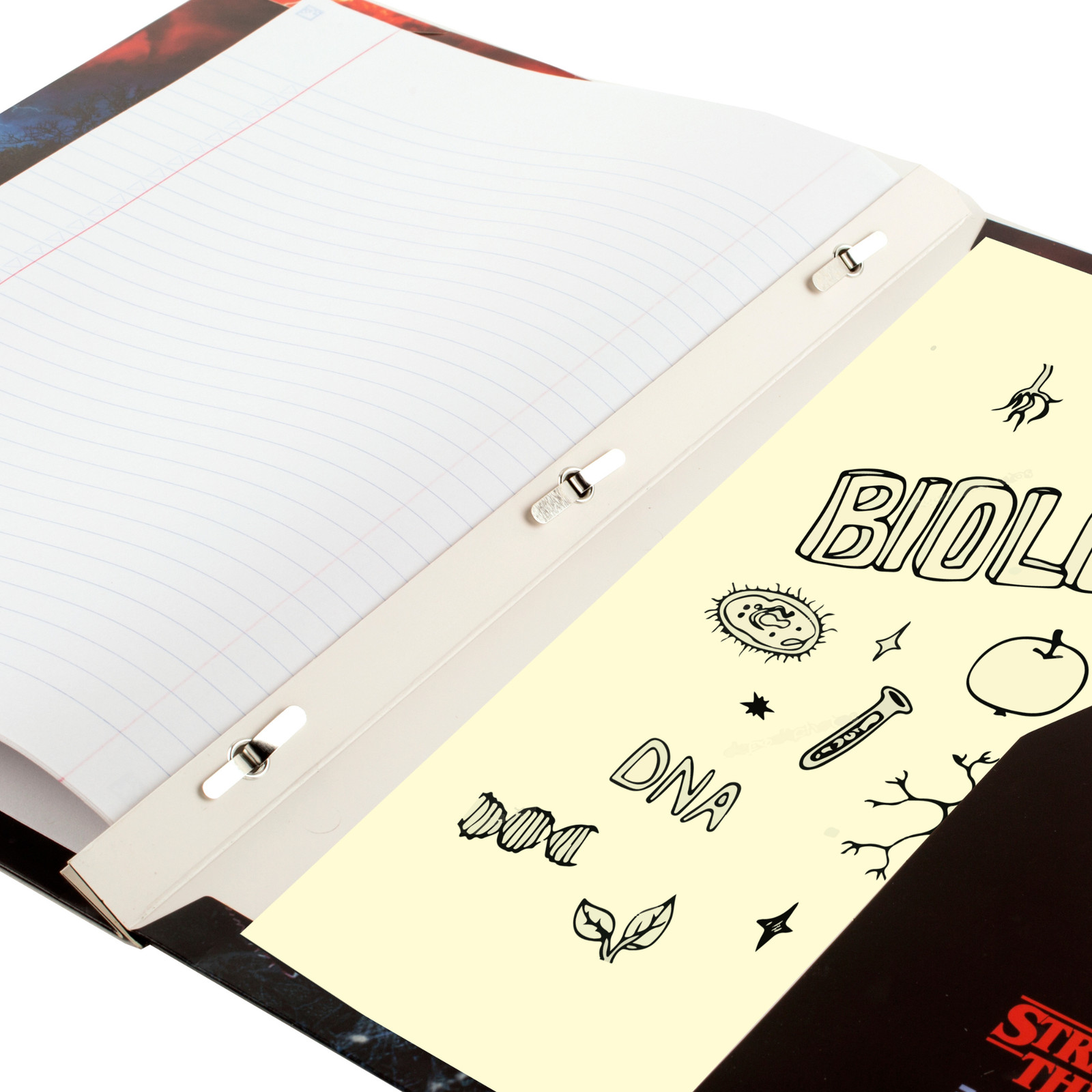 Mead Trapper Keeper STRANGER THINGS Pocket & Prong Paper Folder: 9-3/4 in. x 12