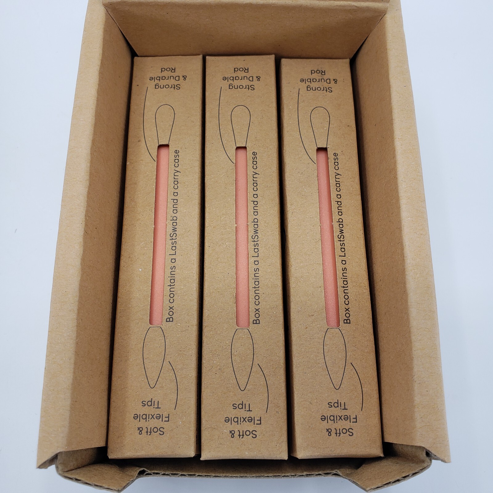 6 Pack Last Swabs Reusable Qtip LastSwab Beauty Soft Flexible Strong Durable ECO