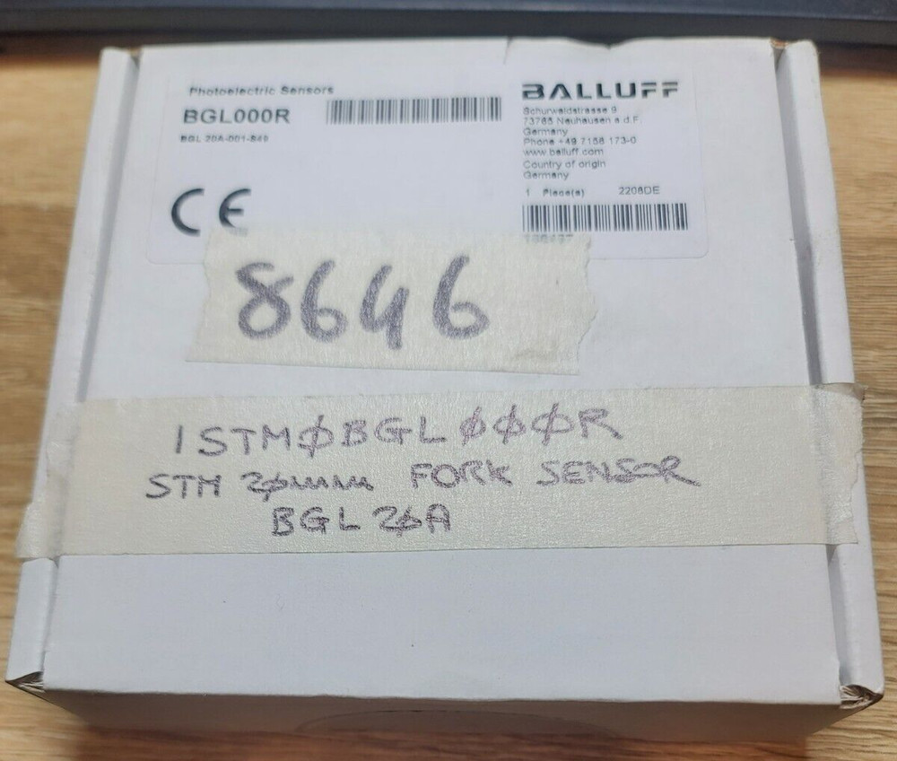 New Sealed--Balluff BGL000R Fork Sensor MFGD