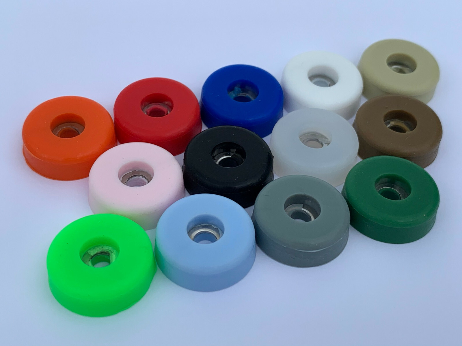 Silicone Cutting Board Rubber Bumper Feet Black Brown Clear Stainless Food Safe