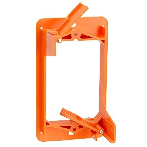 Low Voltage Mounting Bracket 1 Gang Multipurpose Drywall Mounting Wall Plate ...