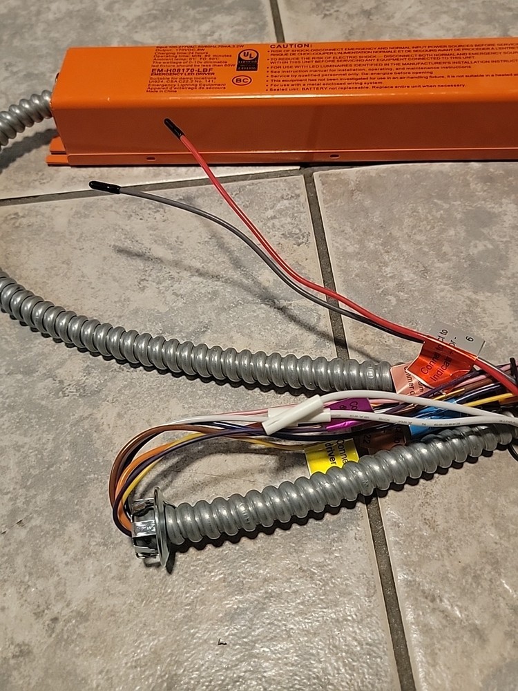 Emergency LED Driver EM-H08170-LBF