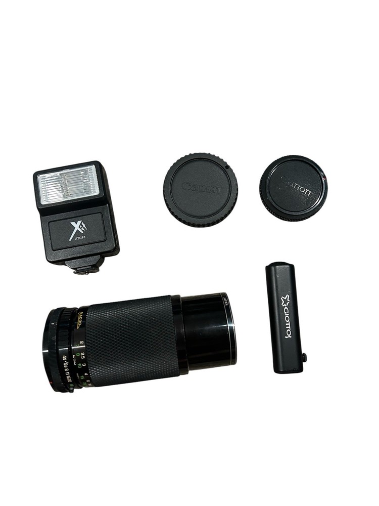 Camera Len And Other Mixed Camera Related Items Lot