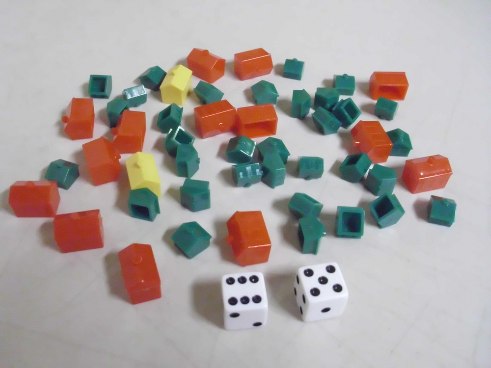 MONOPOLY BOARD GAME REPLACEMENT PIECES