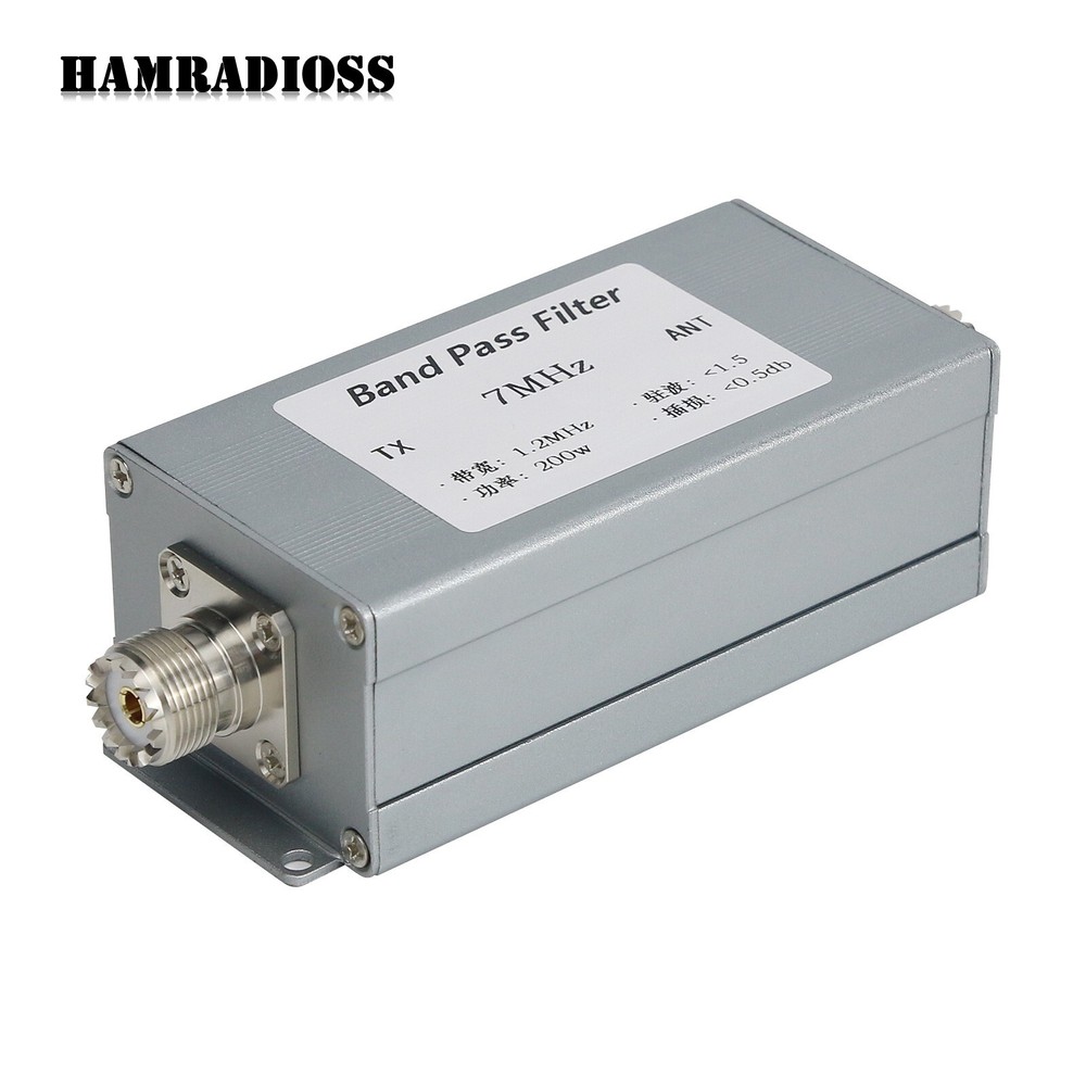 7MHz BPF Bandpass Filter Anti-Interference Improved Receiving Sensitivity 200W