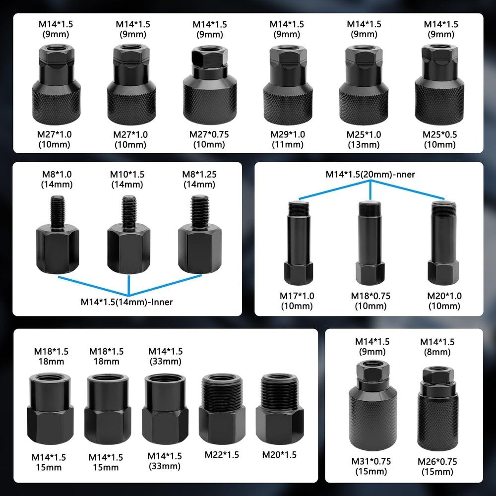 Pneumatic Diesel Vibration Injector Removal Tool Injector Puller Extractor Set