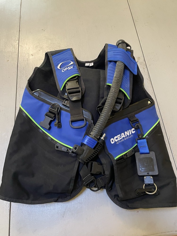 Oceanic Pro5k BCD Bioflex Scuba Used Size Small
