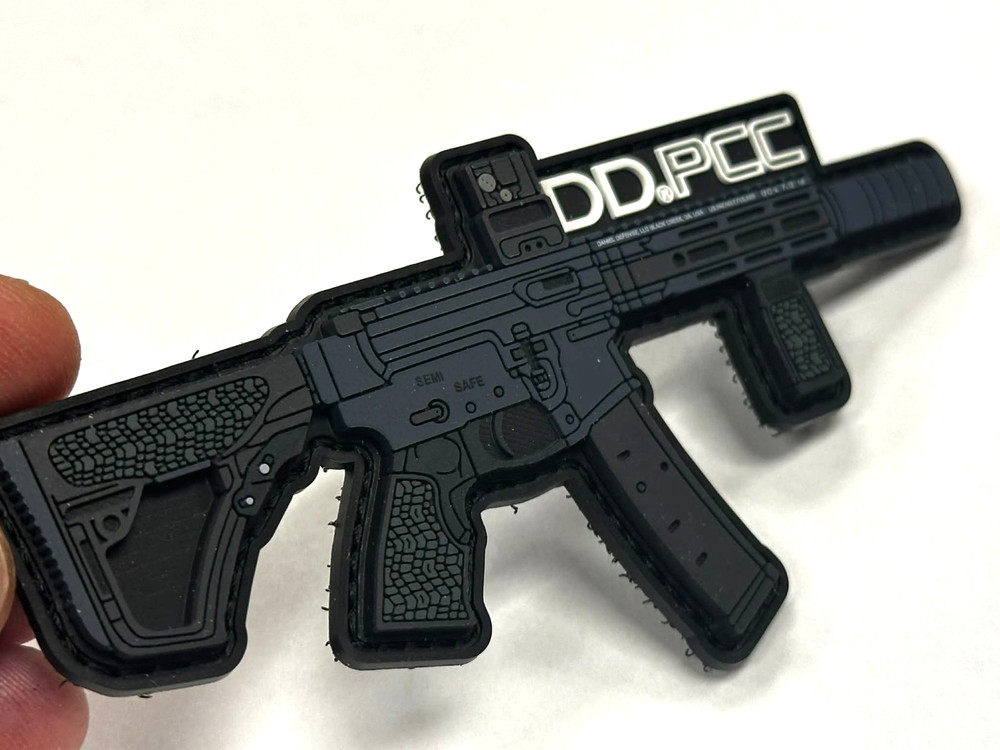 SHOT Show 2026 Daniel Defense "DDPCC" custom Morale Patch, Hook & Loop, NEW!