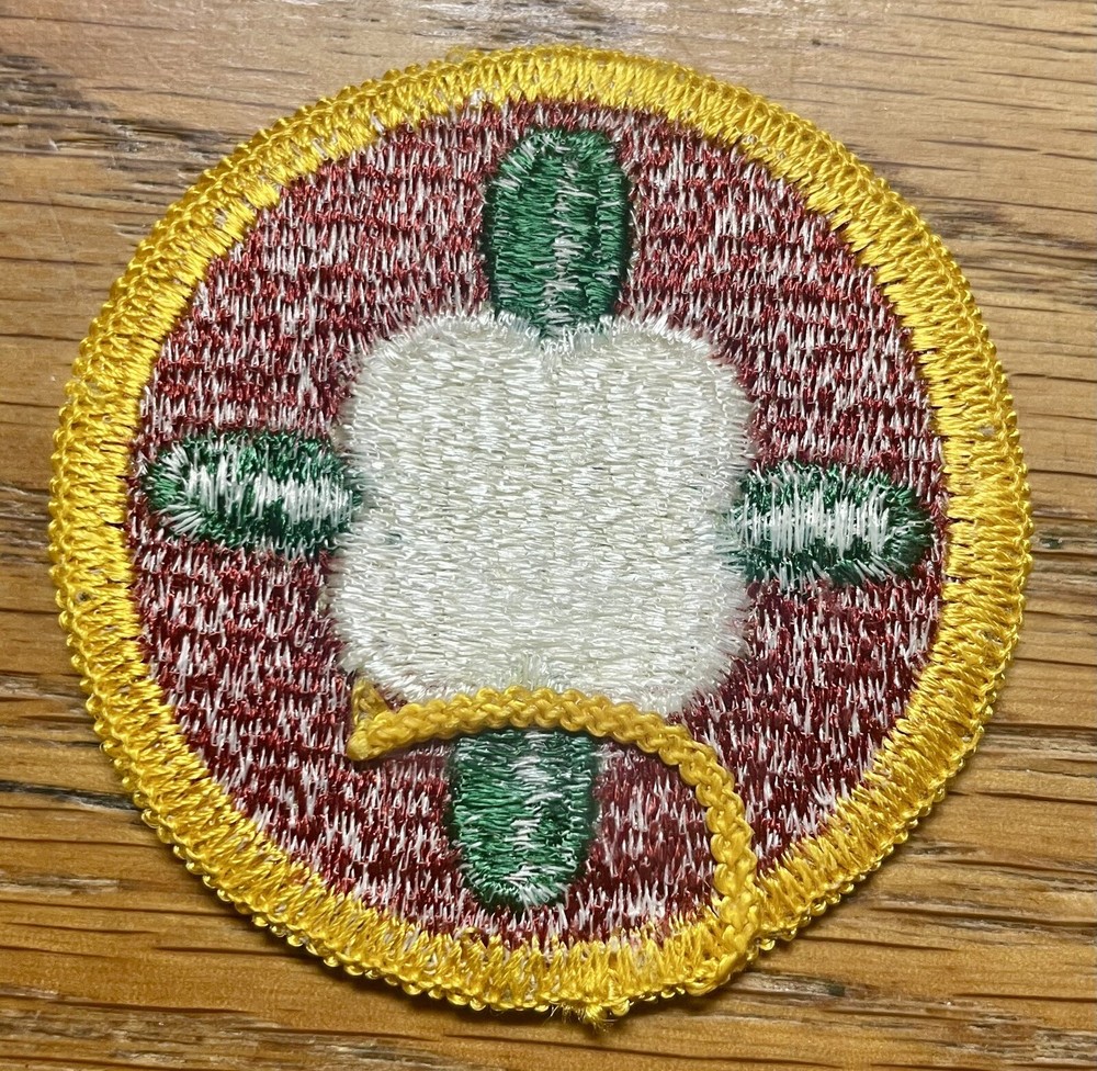 ORIGINAL US 184th TRANSPORTATION BRIGADE PATCH - MERROWED EDGE