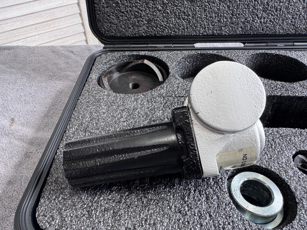 Rectorseal Punch & Die Knockout Tool Set with Drill Powered Drive Unit