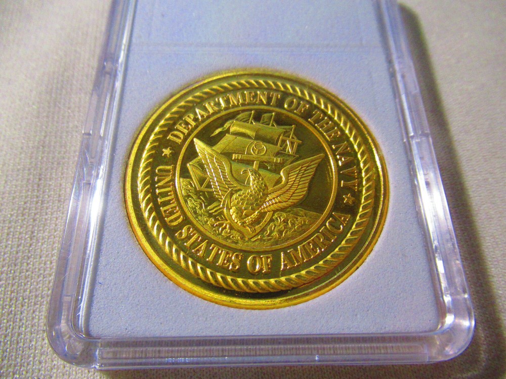 US NAVY - USS Manley DD-940 Challenge Coin