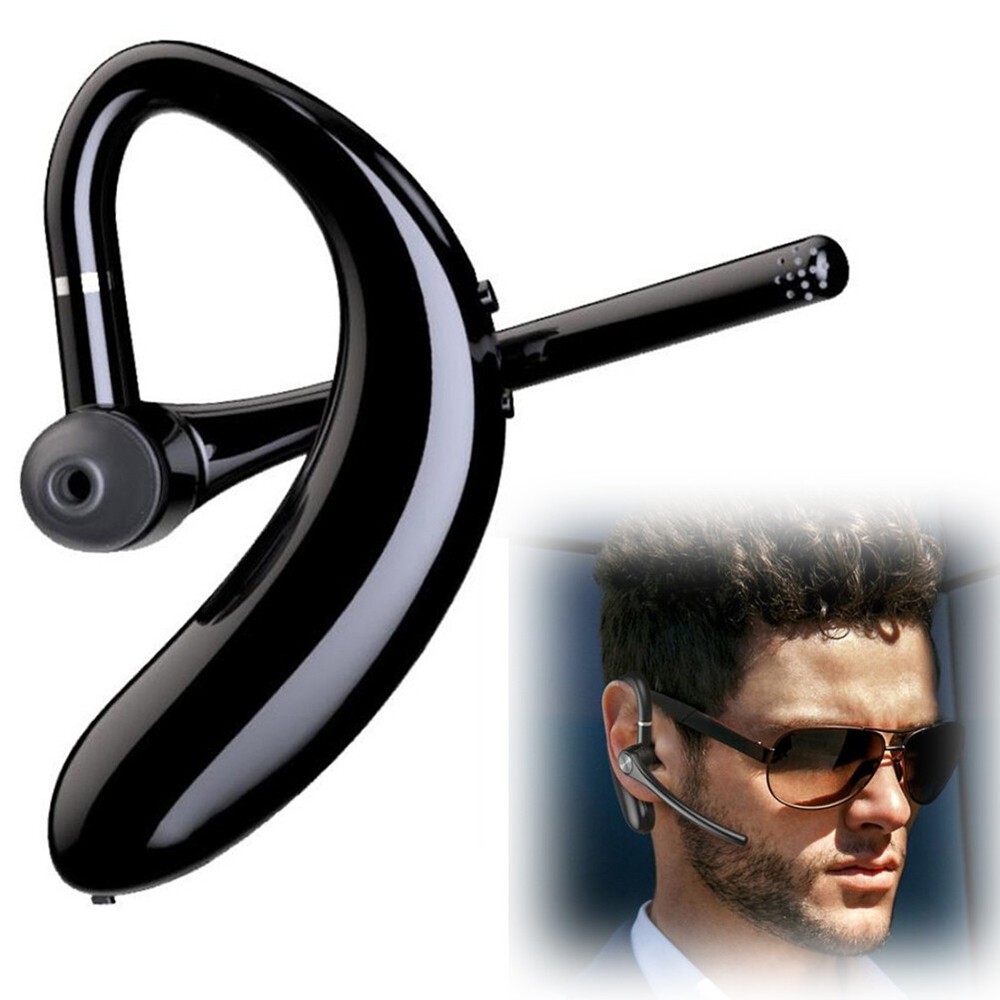 Wireless Earbud Bluetooth Business Earphone Stereo Sound Microphone Speaker