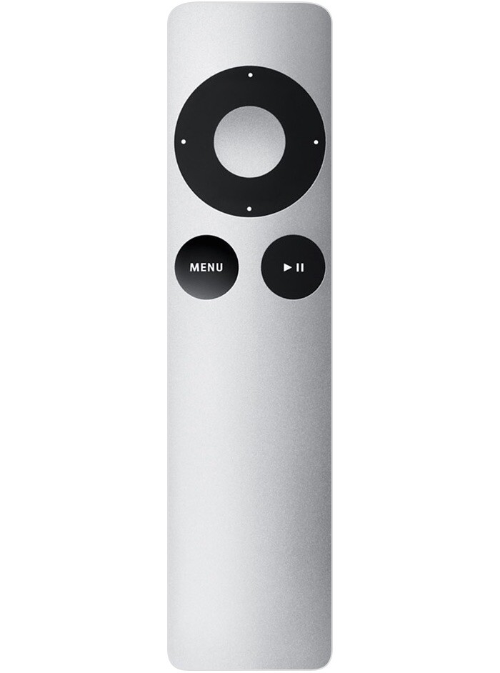 SILVER ALUMINUM IR REMOTE - Apple TV, MacBook Pro, iMac, Mac mini