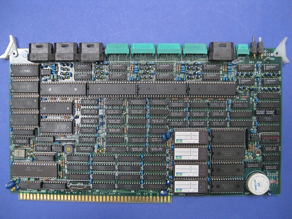 TEL Tokyo Electron SG-2610B PCB for a 3100 CTL Control Unit - Modified Connector