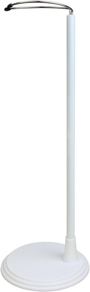 2 Pcs Adjustable Doll Stand Support Base for 14-18 Inch Dolls - White