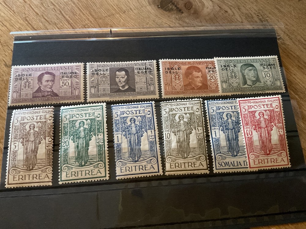 Italy Eritrea Egeo mounted mint or used   B2307